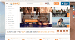 Desktop Screenshot of beach-sport.com